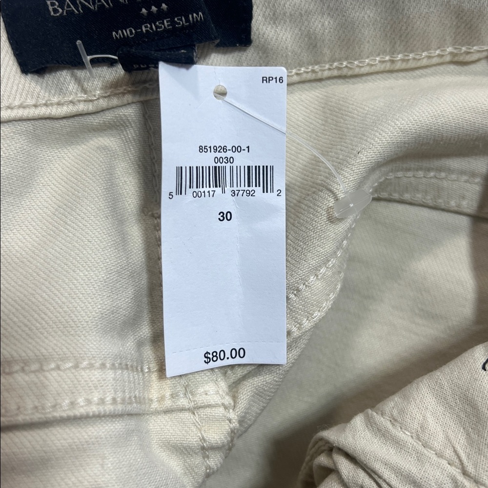 Banana republic vintage stretch slim jeans size 30 - Picture 4 of 11